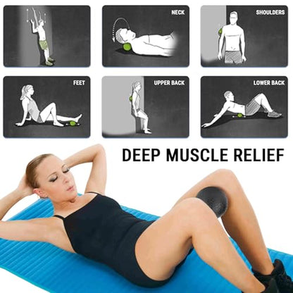 EPP Foam Massage Ball, Firm High Density Deep Tissue Massage Ball for Myofascial Release Trigger Point Therapy for Muscle Soreness Recovery Yoga Fitness Athletes (10CM Single Ball)