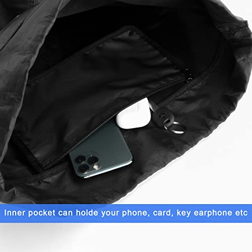 Xxerciz Carrier Bag for Foldable Mini Trampoline, Outdoor Travel Storage Bag with Shoulder Strap with Drawstring for Gym Sports Home Storage