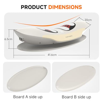 Electric Lumbar & Back Stretching Massager with Airbag Stretch, Vibration Massage, Auto Mode | for Home Relaxation, Ideal Gift (White) - color: White