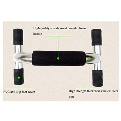 Pushup Bars Stands with Slip-Resistant and Comfort Foam Grip– for Home, Gym, and Traveling Fitness