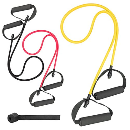 3PCS Resistance Bands with Handles Exercise Bands for Workout