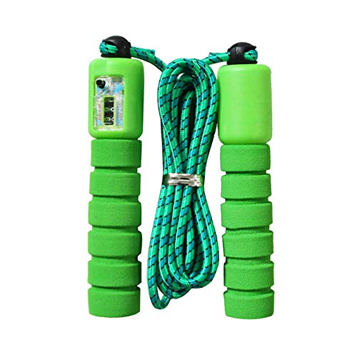 Jump Rope,Number Counter Fitness Lose Weight Adjustable Skipping Jump Rope for Men Women and Kids Random Color