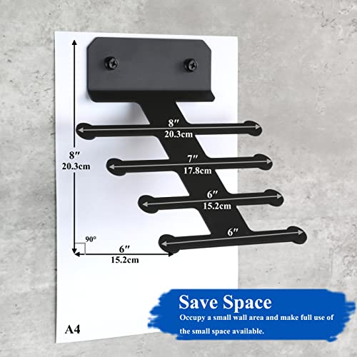 Resistance Rack Band Storage Hanger Gym Equipment Organizer Pull Up Bands Jump Ropes, Storage Rack for Home Gym