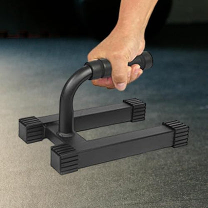 Gralara 2X Workout Equipment Planks for Men Strength Training Metal Exercise Fitness Stands Pushup Handles