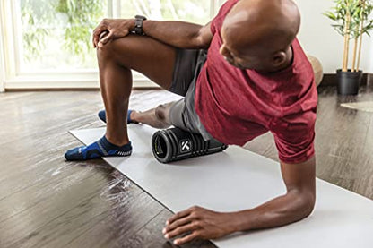 TriggerPoint Grid 1.0 Foam Roller - 13" Multi-Density Massage Roller for Deep Tissue & Muscle Recovery - Relieves Tight, Sore Muscles & Kinks, Improves Mobility & Circulation - Targets Key Body Parts - color: Midnight