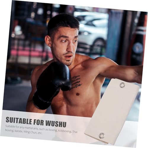 Zerodeko Fitness Triplet Sandbag Empty Boxing Training Bag 110x40cm Wall-Mounted Workout Sandbag for Martial Arts and Combat Boxing Fitness