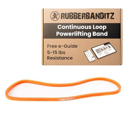 12 inch Continuous Loop Powerlifting Band - 5-150 lbs