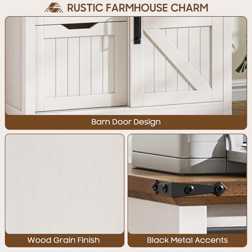Vabches Lateral Filing Cabinets with Adjustable Shelf, Off White - color: Off White, size: 3 Drawers