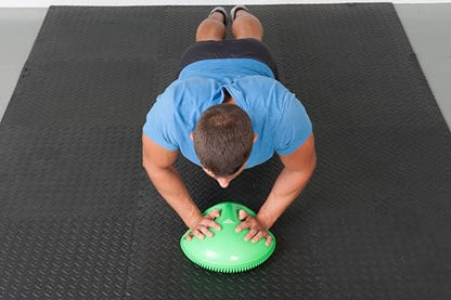 Black Mountain Products Exercise Balance Stability Disc with Hand Pump - color: Purple