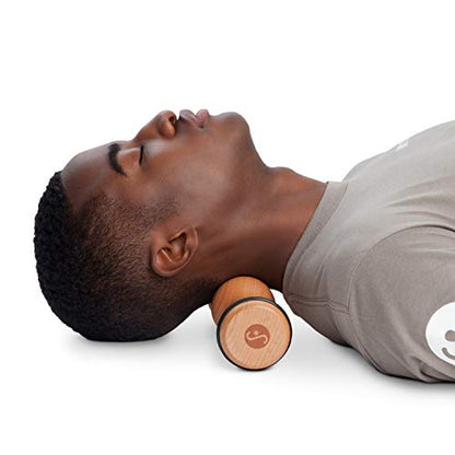Body Back FSA Eligible Wood Back Roller, Spine Stretcher & Aligner, Ma Roller, Back Cracker for Back Pain Relief and Muscle Recovery, Manual Back Massager, Wood Therapy Massage Tool (15 inch)