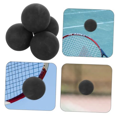 4pcs Mini Bounce Balls for Reaction Training High Elasticity Rubber Balls Compact Design for All Fitness Levels for Go Workouts Enhance Hand Eye Coordination