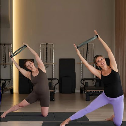 BalanceFrom 2-Pack 6x2 Feet 3-Panel Folding Gymnastics Mat, Black – 2-Inch Thick Pad with Vinyl Surface and Carrying Handles for Tumbling, Yoga, Pilates, Home Workouts, and Martial Arts