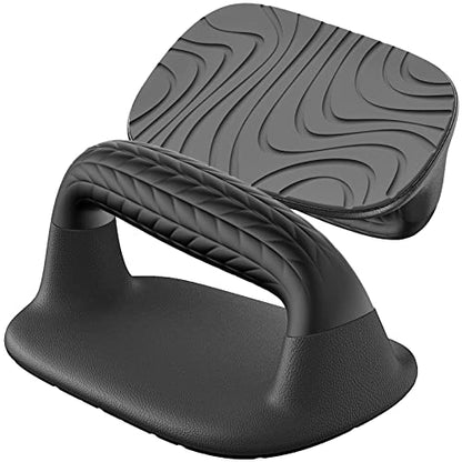 SELEWARE Push Up Bars Pushup Stands Push Up Handles w/Soft Rubber Handles - color: A: Black