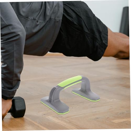 Sosoport Push up Rack Handle Fitness Equipment Pushups Board Board Home Gym Equipment at Home Handstand Bars - color: Green