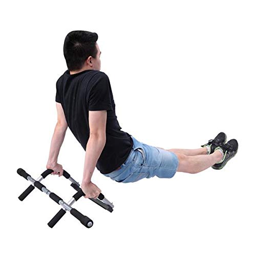 Fitness Door Pull-Up Bar Multi-Gym Portable Gym Equipment Indoor Multi-Grip Strength for Doorway | Indoor Chin-Up Bar Fitness Trainer for Home Gym Portable