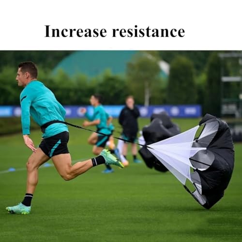 Running resistance umbrella track training Decelerating umbrella sprint burst core strength physical football training equipment