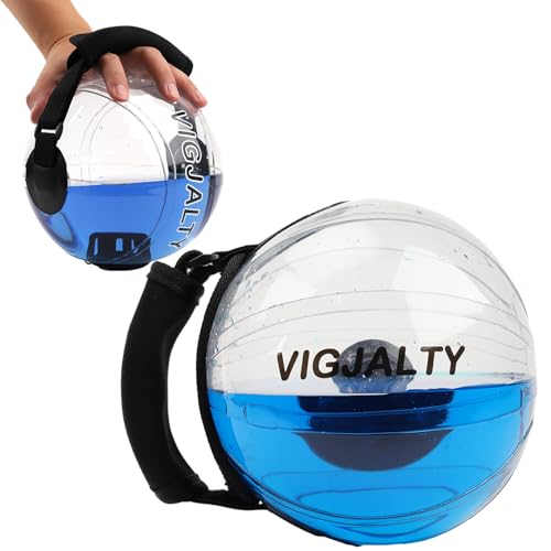 6.5Inch & 8Inch Aqua Ball Bundle | Live Weights for Instability Training & Dynamic Resistance | Full Body Workout Set for Home Gym, Functional Training & Muscle Growth