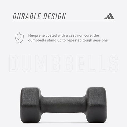 adidas Dumbbells | 1Kg - 5Kg (Pair) - size: 3 KG