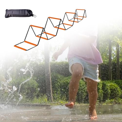 Portable Agility Ladder for Soccer and Fitness Training - size: 12 Grids