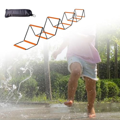 Portable Agility Ladder for Soccer and Fitness Training - size: 12 Grids