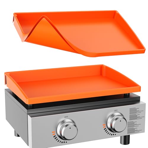 22" Silicone Griddle Mat for Blackstone 22 Inch Grill, Heavy Duty Food Grade Silicone Griddle Cover, Protect Your Grill from Dirt & Rust All Year Round - size: 22" x 16" x 2.4"