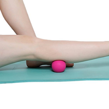 Manual Massage Ball for Back/Neck/Foot Pain and Deep Tissue, Gym Yoga Sports Fitness Body Roller Massager for Plantar Fasciitis, Muscle Soreness Relax, Trigger Point Release