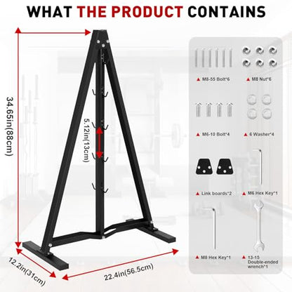 Lat Pulldown Attachments Rack: Home Gym Storage