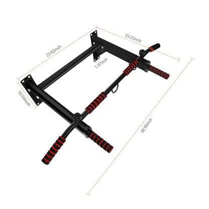 Multi-Functional Pull Up Bar for Home Gym, Multi-Grip Strength Training Fitness Chin Up Bar, 250 lbs Capacity
