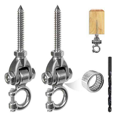 Heavy Duty Swing Hangers for Wooden Sets - size: 6 inch Style 2