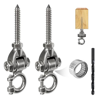 Heavy Duty Swing Hangers for Wooden Sets - size: 6 inch Style 2