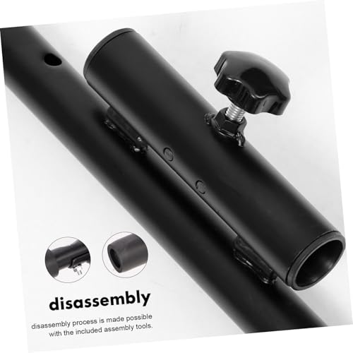 Holibanna Trampoline Single Handle Bar Accessory for Mini Fitness Trampoline Replaceable and Convenient Design for Enhanced Balance and Safety During Jumping Workouts