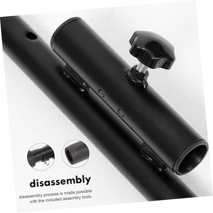 Holibanna Trampoline Single Handle Bar Accessory for Mini Fitness Trampoline Replaceable and Convenient Design for Enhanced Balance and Safety During Jumping Workouts