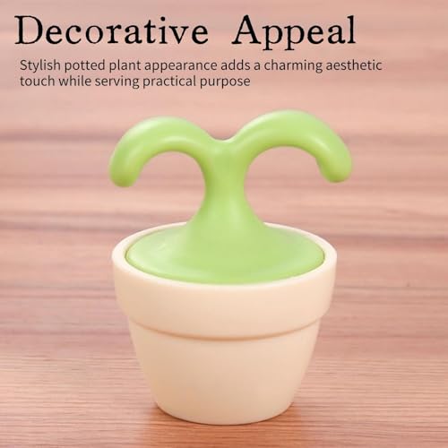 2 Pack Mini Plant Massage Roller Handheld Facial Neck Body Relax