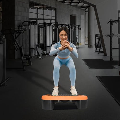4-in-1 Step Up Platform, Adjustable Aerobic Balance Board