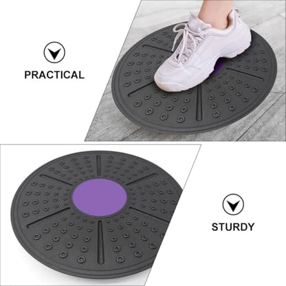 ORFOFE Equilibrium Sense Balance Board with Raised Massage Points Non-slip Stability Trainer Core Workout Fitness Accessory for Home Gym and Physical Therapy