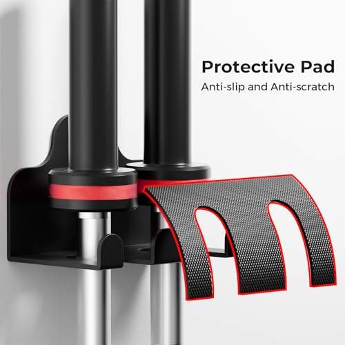 XZHXFX Barbell Wall Holder,Barbell wall Mount Hanger, - color: Black 2 hooks