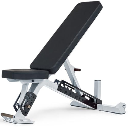 Rep Nighthawk Adjustable Weight Bench | Home Gym Incline Decline Flat Workout Bench | Heavy Duty Fitness and Strength Training Equipment | Foldable Space Saving Design