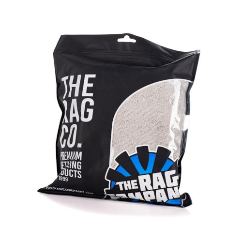 The Rag Company - Sport & Workout Towel - Gym, Exercise, Fitness, Spa, Ultra Soft, Super Absorbent, Fast Drying Premium Microfiber, 320gsm, 16in x 27in (3-Pack) (Ice Grey)