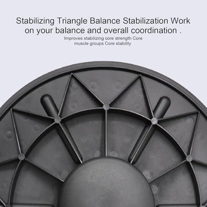 Wobble Balance Board - Non-Slip Core Trainer, Wobble Balance Board With Massage Points, 360 Degree Rotation Core Trainer For Home Gym, Yoga, Exercise, Fitness Training, Workout Equipment