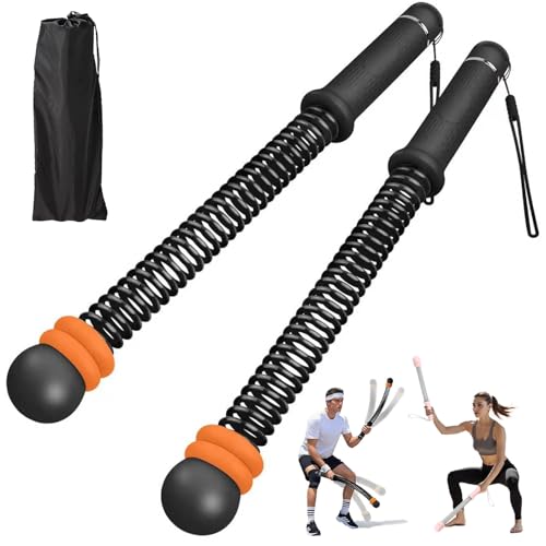 Ropeless Battle Ropes for Home Gym-PortableCordless Training Rope Fitness Equipment for Men & Women,Weighted WorkoutRopes for HIIT,Versatile Exercise Equipment for Home and Travel Exercise (Black) - color: Black