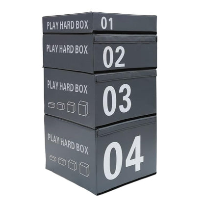 Jump Box, Soft Foam Box, Professional Physical Training Combination Box, Used for Home Gym and Outdoor Exercise. Suitable for Agility Training and Speed Training. - color: F