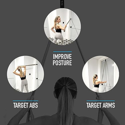 flex resistance bands door anchor | Heavy Duty Door Anchor - Great for Resistance Bands, Exercise tubes, Physical Therapy Bands and Closed Loop Bands | Band Door Anchor