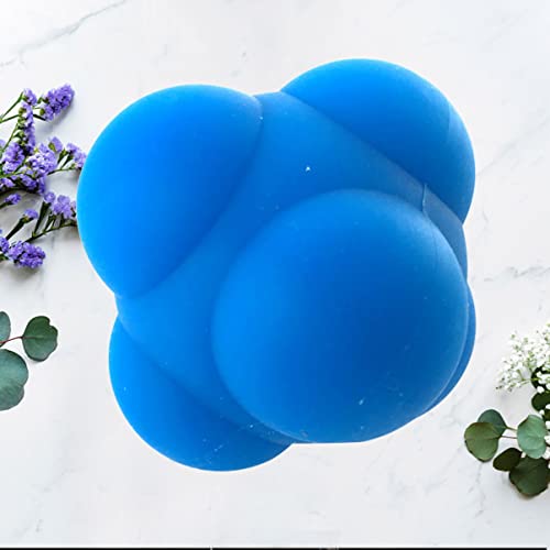 BESPORTBLE 2 Pcs Rubber Reaction Bounce Workout Reaction Baseball Sensitive Balls Bounce House Balls Reflex Ball
