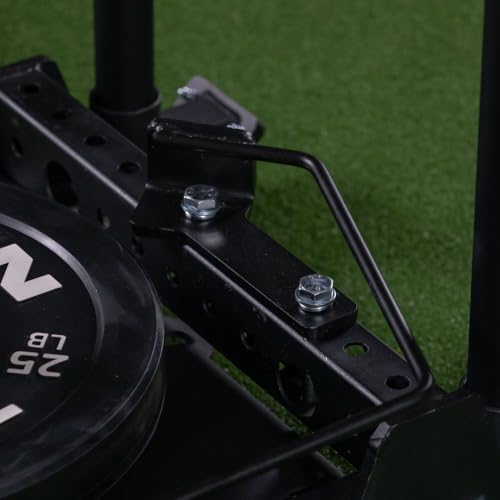 Titan Fitness Wrap Around Rail Attachment Fits Pro Sled Core Unit, Push, Pull, or Drag Sled for Speed Training and Agility