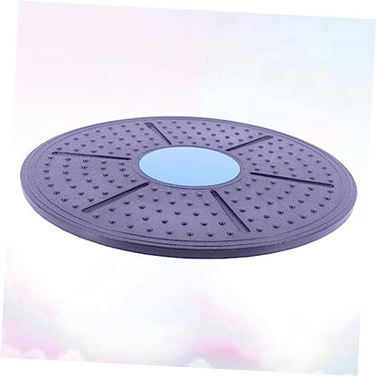 TOYANDONA Anti-Slip Wobble Balance Board for Yoga Home Use Professional Standing Plate in Random Colors Stability Trainer for Adults Boys and Girls Fitness Balance Training Device