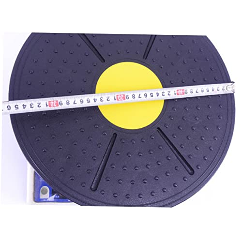 TOYANDONA Anti-Slip Wobble Balance Board for Yoga Home Use Professional Standing Plate in Random Colors Stability Trainer for Adults Boys and Girls Fitness Balance Training Device