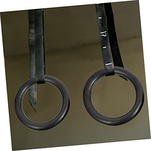 2pcs Home Fitness Rings Adjustable Gymnastics Equipment for Strength Training Material Convenient for Home Use