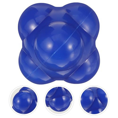 Agility Training Hexagonal Reaction Ball 68mm Large Silicone Fitness Ball for Speed and Reflex Training Indoor Sports Equipment
