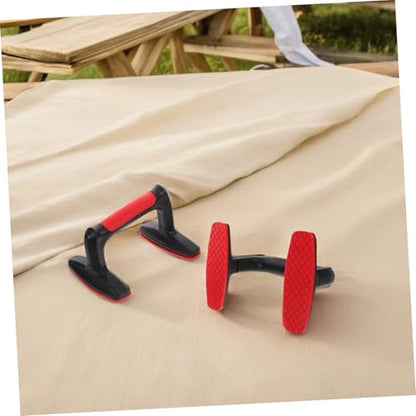 UPKOCH 2pcs Non- Parallettes Bars for Push-ups Shaped Design for Home Gym and Fitness Training Lightweight Plastic Handles for Men and Women Versatile Exercise Equipment