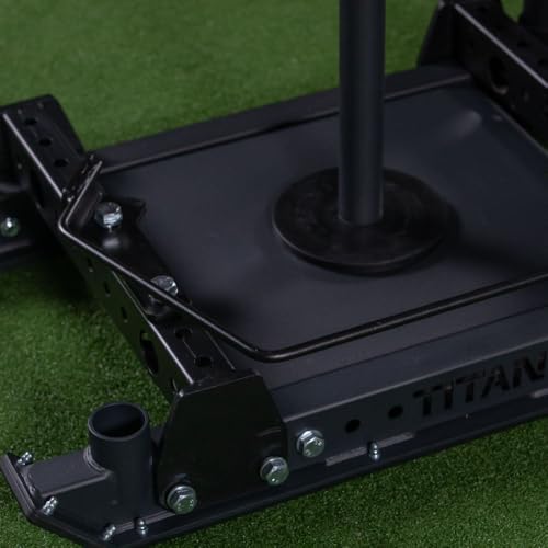 Titan Fitness Wrap Around Rail Attachment Fits Pro Sled Core Unit, Push, Pull, or Drag Sled for Speed Training and Agility